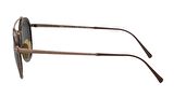 PERSOL  5008-ST 801648 51  Erkek/Kadın KAHVE Yuvarlak Çerçeve Güneş Gözlüğü