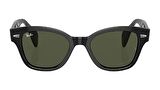 RAY-BAN  0880S 901/31 52  Unisex SİYAH Köşeli Çerçeve Güneş Gözlüğü