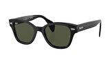 RAY-BAN  0880S 901/31 52  Unisex SİYAH Köşeli Çerçeve Güneş Gözlüğü