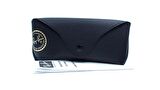 RAY-BAN  0880S 901/31 52  Unisex SİYAH Köşeli Çerçeve Güneş Gözlüğü