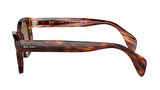 RAY-BAN  0880S 954/51 52  Unisex KAHVE Köşeli Çerçeve Güneş Gözlüğü