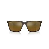 Ray-Ban Chromance Polarize Güneş Gözlüğü RB 4385 6124A3 58