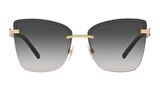 DOLCE&GABBANA  2289 02/8G 59  Kadın GOLD Faset (Çerçevesiz) Güneş Gözlüğü
