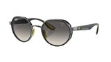 RAY-BAN FERRARI  3703M F03011 51  Erkek GÜMÜŞ Yuvarlak Çerçeve Güneş Gözlüğü