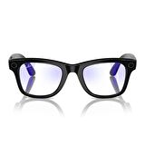 Ray-Ban Meta Wayfarer Akilli Gozluk Siyah Seffaf Mavi Isik Filtreli RW4006