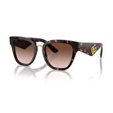 Dolce Gabbana DG 4437 50213 51 Kadın Kahverengi Kemik Güneş Gözlüğü