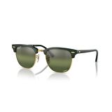 Ray-Ban Clubmaster Chromance Polarize Güneş Gözlüğü RB 3016 1368G4 55