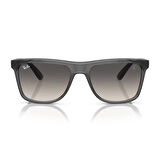 Ray-Ban RB 4413M F69111 57 Scuderia Ferrarii Unisex Oval Şeffaf Gri Kemik Güneş Gözlüğü