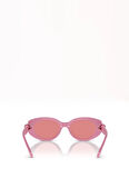 Swarovski SK6002 Oval Pembe Kadın Güneş Gözlüğü