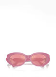 Swarovski SK6002 Oval Pembe Kadın Güneş Gözlüğü