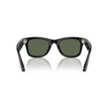 Ray-Ban Meta Wayfarer Akilli Gozluk Parlak Siyah G15 Yesil RW4006
