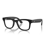 Ray-Ban Meta Wayfarer Akilli Gozluk Mat Siyah Seffaf RW4006