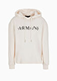 Kadın Kapüşonlu Sweatshirt-Ekru | XS