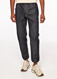 Lastikli Bel Jogger Erkek Denim Pantolon 6RZJ76 1500 INDIGO DENIM