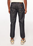 Lastikli Bel Jogger Erkek Denim Pantolon 6RZJ76 1500 INDIGO DENIM