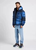 Lacivert Erkek Mont 6RZK30 45AJ BLUE SPRAY P./NAVY