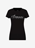 Siyah Kadın T-Shirt 8NYT91