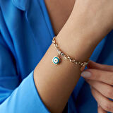 Mineli Göz Charm Bileklik