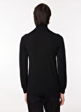 İce Play Dik Yaka Normal Düz Siyah Erkek Kazak 23IU1M0A0159002_MAGLIA LUPETTO