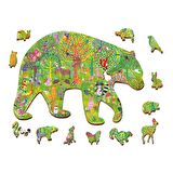 Ludattica The Forest - Woody Puzzle