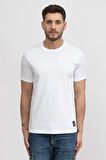 Erkek Bisiklet Yaka T-Shirt