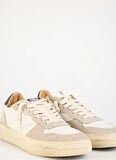4B12 Beyaz - Bej Erkek Sneaker HYPER