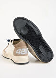 4B12 Beyaz - Bej Erkek Sneaker KYLE