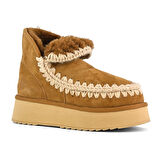 Kadın Bot (Kar) MU.FW681000A COG  Mou Mini Eskimo Platform Boot Cognac