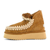 Kadın Bot (Kar) MU.FW681000A COG  Mou Mini Eskimo Platform Boot Cognac
