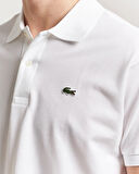Lacoste Erkek Beyaz Klasik Fit Polo Yaka T-Shirt
