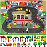 Headu Giant Playset Puzzle The Gran Prix