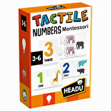 Headu Tactile Numbers Montessori (3-6 Yaş)
