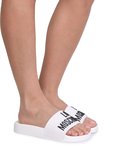 Love Moschino Terlik, 40, Beyaz