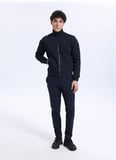 Blauer Lacivert Erkek Dik Standart Sweatshirt 25WBLUF01183-888 CITY