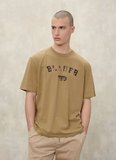 Blauer Kahverengi Erkek Regular Fit Yazı Baskılı T-Shirt 26SBLUH02312-340 SELKIRK
