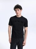 Blauer Siyah Erkek Standart T-Shirt 25WBLUH02325-999 DOWNEY