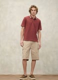 Blauer Kırmızı Erkek Regular Fit Logo Baskılı Polo T-Shirt 26SBLUT02297-586 RANSOM