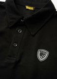Blauer Siyah Erkek Slim Fit Logo Baskılı Polo T-Shirt 26SBLUT02064-999 KEMP