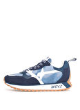 W6YZ Beyaz - Mavi - Lacivert Erkek Sneaker LOOP-UNI.