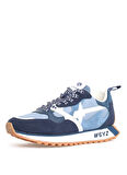 W6YZ Beyaz - Mavi - Lacivert Erkek Sneaker LOOP-UNI.