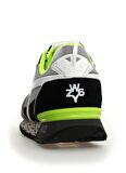 W6YZ Gri Erkek Süet + Tekstil Sneaker JET-M.