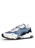 W6YZ Beyaz - Mavi Erkek Sneaker BREEZE-M.