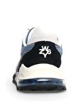 W6YZ Beyaz - Mavi Erkek Sneaker BREEZE-M.