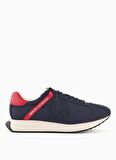 Lacivert - Kırmızı Erkek Sneaker XUX150