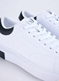 Armani Exchange Beyaz - Siyah Erkek Sneaker XUX123