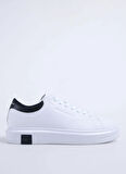 Armani Exchange Beyaz - Siyah Erkek Sneaker XUX123