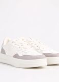 Beyaz - Bej Kadın Sneaker XDX103XV579T788
