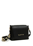 Valentino Siyah Kadın 21,5x15 x10 cm Çapraz Çanta VBS5A806001