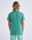 Kappa Polo Yaka Düz Yeşil Erkek T-Shirt 361D3EW809 M LOGO MALTAX 2 MSS