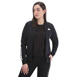 Kappa Siyah Kadın Zip Ceket 381G8PWA05 W 222BANDA WOMBER SLIM
